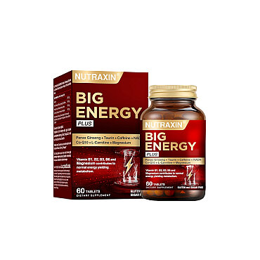 Nutraxin Big Energy Plus Takviye Edici Gıda 60 Tablet - Nutraxin