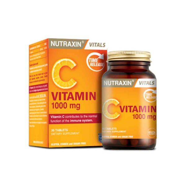Nutraxin C Vitamin 1000mg 30 Tablet - 1