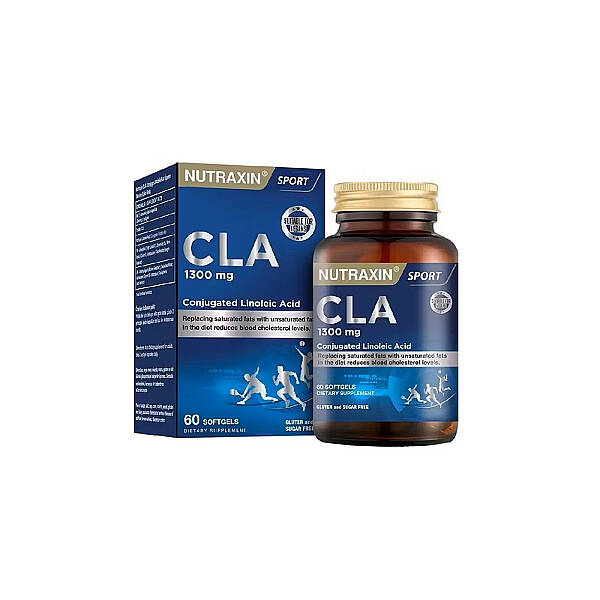 Nutraxin CLA 1300mg Takviye Edici Gıda 60 Kapsül - 1