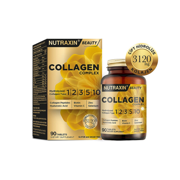 Nutraxin Collagen Complex 3120mg 90 Tablet Takviye Edici Gıda - 1
