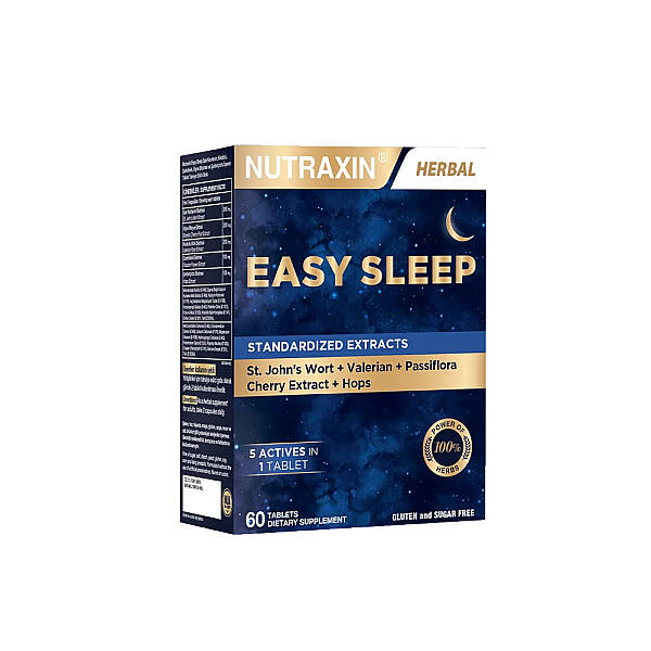Nutraxin Easy Sleep Takviye Edici Gıda 60 Tablet - 1