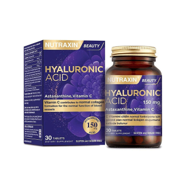 Nutraxin Hyaluronic Acid 150mg 30 Tablet Takviye Edici Gıda - Nutraxin
