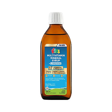 Nutraxin Kids Multivitamin Mineral + L Arjinin Şurup Takviye Edici Gıda 150 ml - Nutraxin