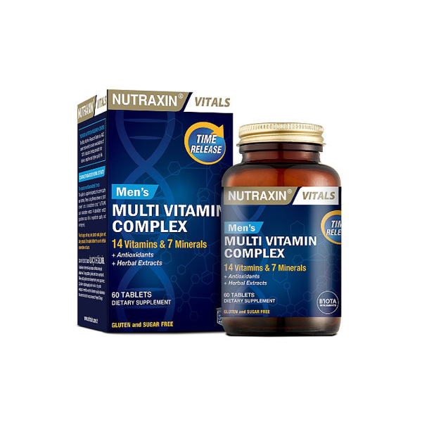 Nutraxin Men's Multi Vitamin Complex 60 Tablet Takviye Edici Gıda - 1