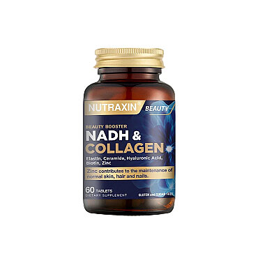 Nutraxin NADH & Collagen Takviye Edici Gıda 60 Tablet - Nutraxin