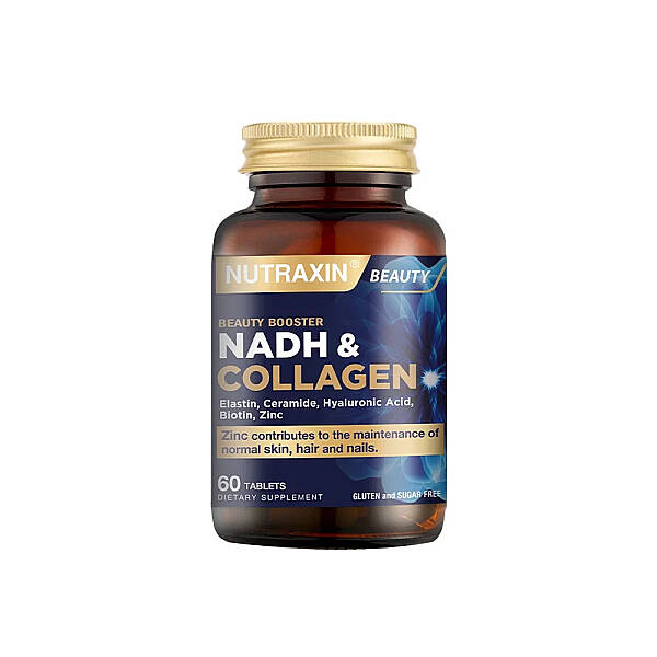 Nutraxin NADH & Collagen Takviye Edici Gıda 60 Tablet - 1