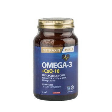 Nutraxin Omega-3 + CoQ-10 60 Softgel - Nutraxin