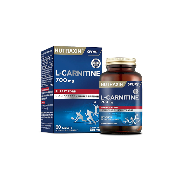 Nutraxin Sport L-Carnitine 700mg 60 Kapsül - 1