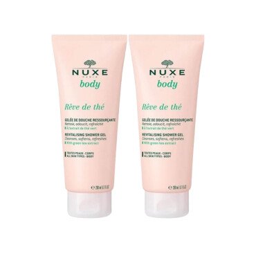 Nuxe Body Reve de The Canlandırıcı Duş Jeli 2x200ml - Nuxe