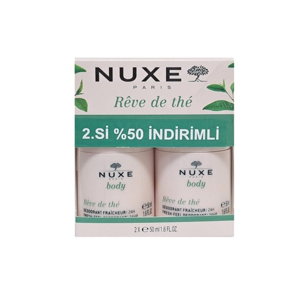 Nuxe Body Reve De The Deodorant 2x50 ml - 1