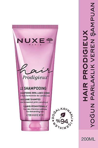 Nuxe Hair Prodigieux Le Shampooing Yoğun Parlaklık Veren Şampuan 200ml - 2