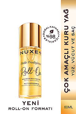 Nuxe Huile Prodigieuse Çok Amaçlı Kuruyağ Roll On 60 ml - Nuxe (1)