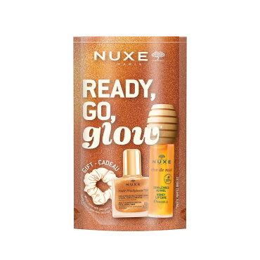 Nuxe Ready Go Glow Honey Nemlendirici ve Işıltı Verici Bakım Seti - Nuxe