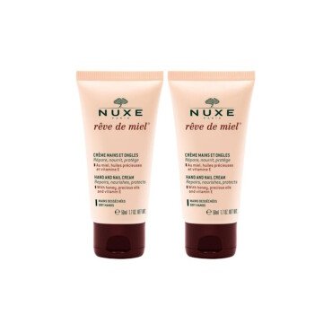Nuxe Reve de Miel Creme Mains et Ongles El ve Tırnak Bakım Kremi 2x50ml İkili Set - Nuxe