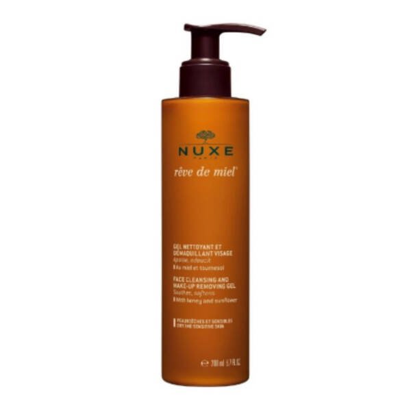 Nuxe Reve de Miel Gel Nettoyant et Demaquillant Visage 200ml - 1