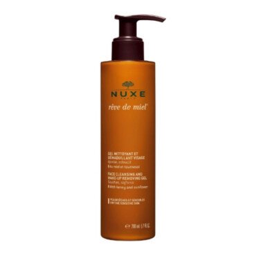 Nuxe Reve de Miel Gel Nettoyant et Demaquillant Visage 200ml - Nuxe