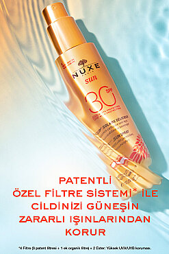 Nuxe Sun Güneş Koruyucu Yüz ve Vücut Sütü SPF30 150ml - 10