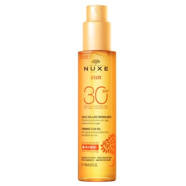 Nuxe Sun Huile Bronzante SPF30 Bronzlaştırıcı Yüz ve Vücut Yağı 150 ml - 1
