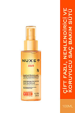 Nuxe Sun Nemlendirici ve Koruyucu Çift Fazlı Saç Bakım Sütü 100ml - 8