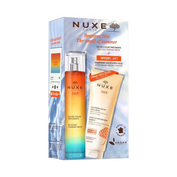 Nuxe Sun Parfüm 100ml & Güneş Sonrası Şampuanı 200 ml Set - 1