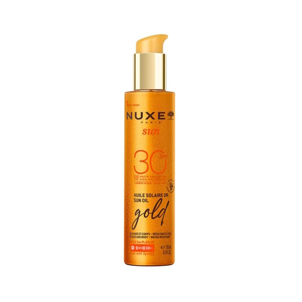 Nuxe Sun SPF30 Gold Altın Parıltılı Güneş Yağı 150 ml - 1