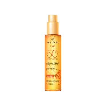 Nuxe Sun SPF50 Bronzlaştırıcı Güneş Yağı 150 ml - Nuxe