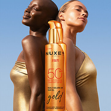 Nuxe Sun SPF50 Gold Altın Parıltılı Güneş Yağı 150 ml - 4
