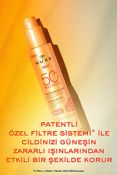 Nuxe Sun SPF50 Melting Spray Yüz ve Vücut Sütü 150 ml - 11