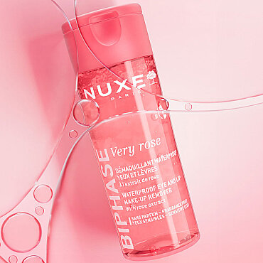 Nuxe Very Rose Biphase Waterproof Eye and Lip Çif Fazlı Makyaj Temilzeyici 100 ml - 3