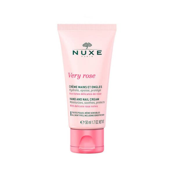 Nuxe Very Rose El ve Tırnak Bakım Kremi 50ml - 1