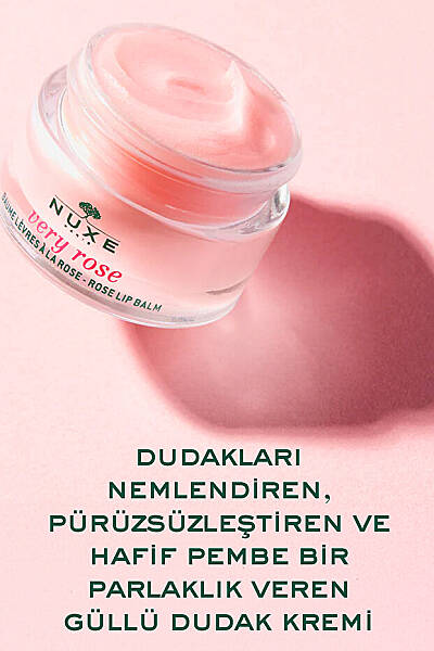 Nuxe Very Rose Gül Özlü Besleyici Dudak Balmı 15g - 7