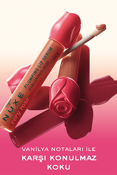 Nuxe Very Rose Plumping Lip Serum Charms Limited Edition - Nemlendirici Dudak Serumu 8 ml - 6