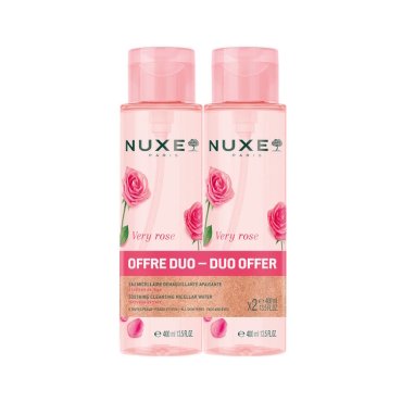 Nuxe Very Rose Yatıştırıcı & Temizleyici Micellar Su 2X400ml - Nuxe