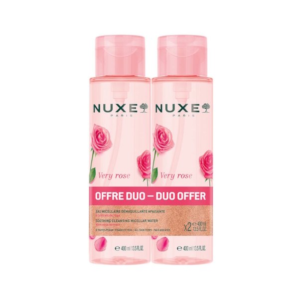 Nuxe Very Rose Yatıştırıcı & Temizleyici Micellar Su 2X400ml - 1