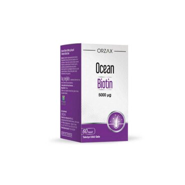 Ocean Biotin 5000ug 60 Kapsül - Ocean