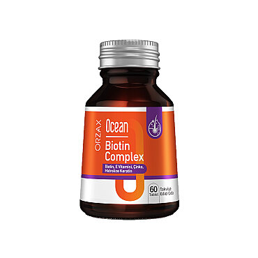 Ocean Biotin Complex Takviye Edici Gıda 60 Tablet - Ocean