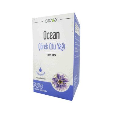 Ocean Black Cumin Seed Oil 1000mg 60 Kapsül - Ocean