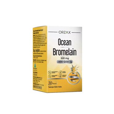 Ocean Bromelain 500mg 30 Kapsül - Ocean