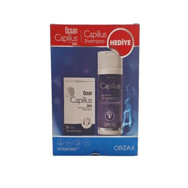 Ocean Capillus Men 60 Tablet + Capillus Shampoo 200ml Hediye - Ocean