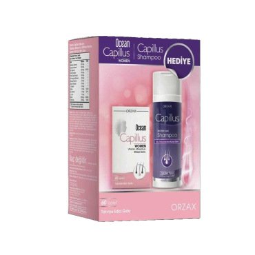 Ocean Capillus Women 60 Tablet + Capillus Shampoo 200ml Hediye - Ocean