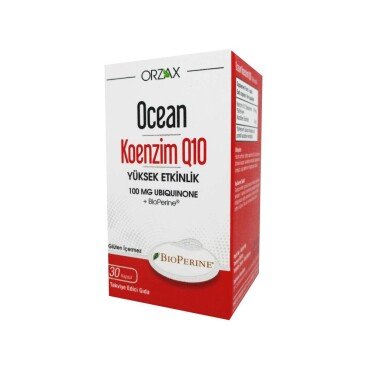 Ocean Coenzyme Q10 100mg 30 Kapsül - Ocean