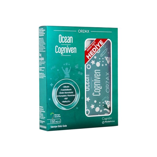 Ocean Cogniven Mango Aromalı 150ml + Sınav Seti Hediyeli - 1