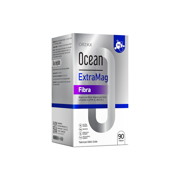 Ocean ExtraMag Fibra 90 Tablet Takviye Edici Gıda - 1