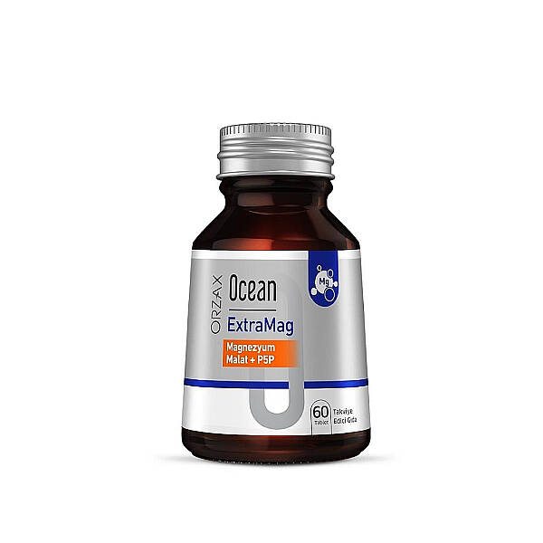 Ocean Exytamag Magnezyum Malat + P5P Takviye Edici Gıda 60 Tablet - 1