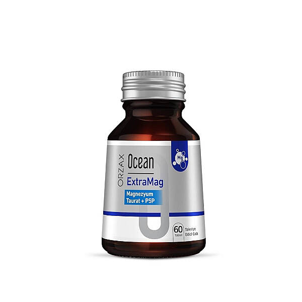 Ocean Exytamag Magnezyum Taurat + P5P Takviye Edici Gıda 60 Tablet - 1