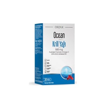 Ocean Krill Oil 500mg 30 Kapsül - Ocean
