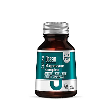 Ocean Magnezyum Complex Takviye Edici Gıda 60 Tablet - Ocean