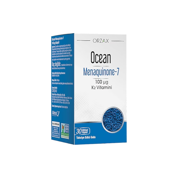 Ocean Menaquinone-7 K2 Vitamini 30 Kapsül - 1