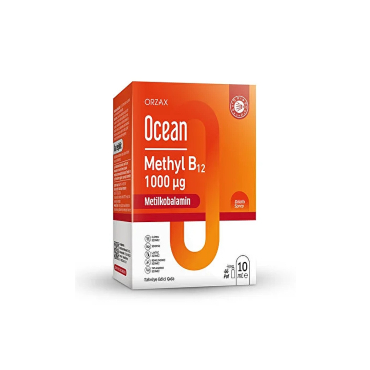 Ocean Methyl B12 Sprey Takviye Edici Gıda 10 ml - Ocean