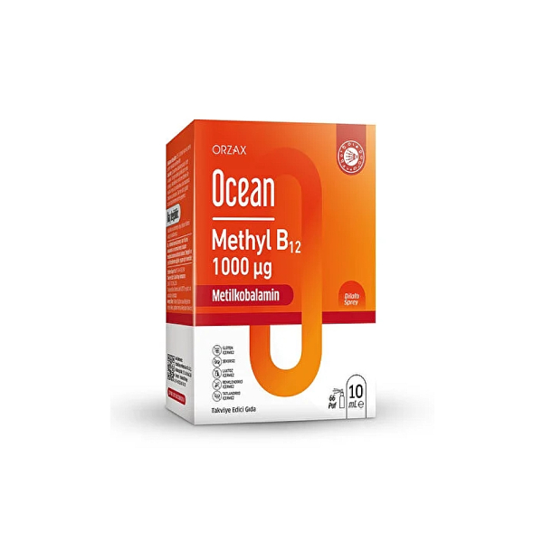 Ocean Methyl B12 Sprey Takviye Edici Gıda 10 ml - 1